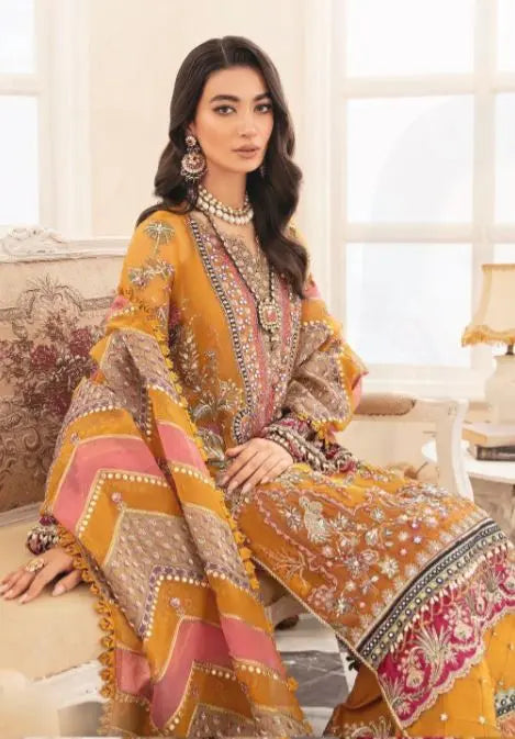 Elaf Celebration Handwork - ECH-01 KIARA - 03 Piece Unstitched