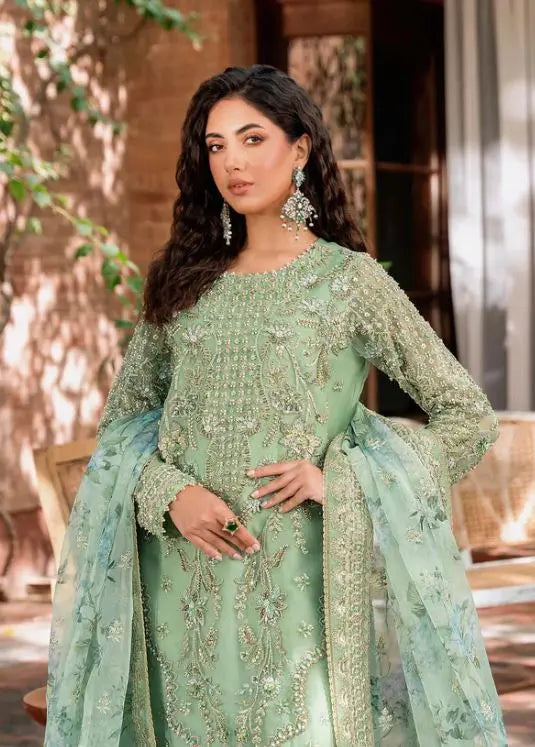 Akbar Aslam Riwayat - 03 Piece Unstitched luxury Collection