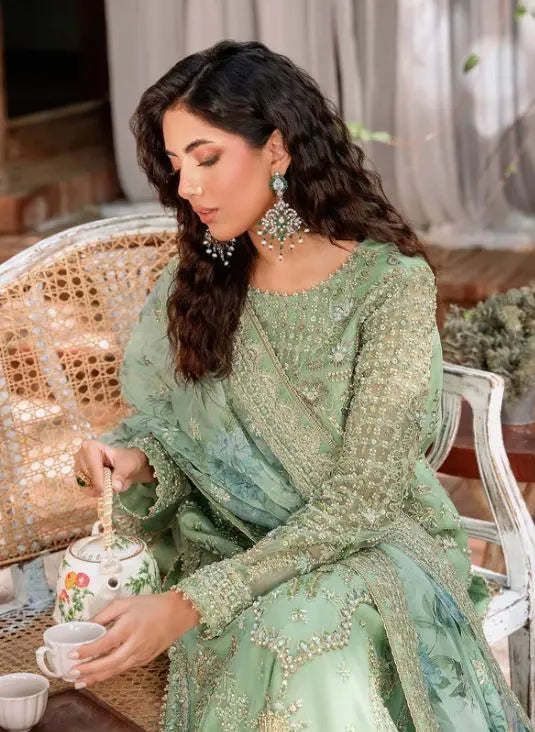 Akbar Aslam Riwayat - 03 Piece Unstitched luxury Collection