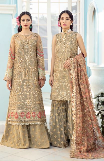 IZNIK Classics Unstitched Luxury Formals 3Pc Suit ICC-06 Magestic Dream Brand & Cottage by W/F