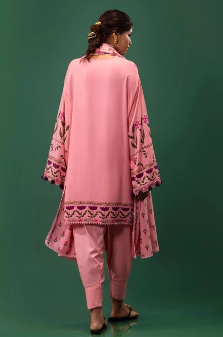 Sana Safinaz Mahay Winter Collection Unstitched - 3 Piece H243-010A-3DA Brand & Cottage by W/F