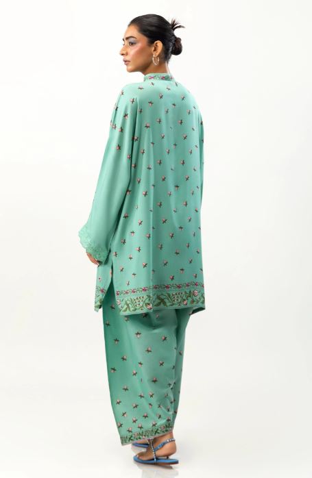 Sana Safinaz Mahay Winter Collection Unstitched - 2 Piece H243-007B-2AC Brand & Cottage by W/F